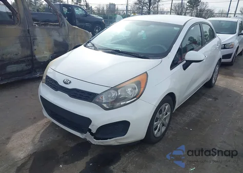 2015 Kia Rio Lx из США, поврежденный, VIN KNADM5A36F6494167